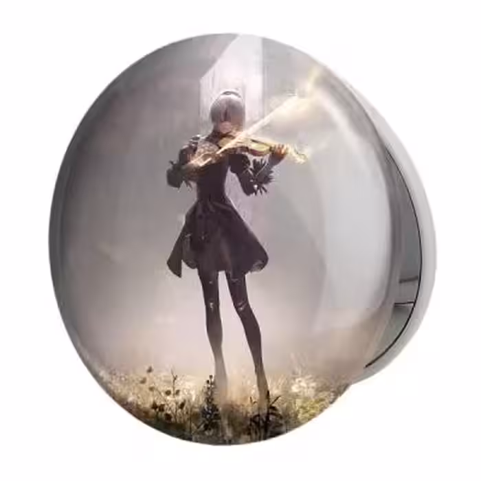 آینه جیبی خندالو طرح انیمه نیر اتوماتا Nier Automata ver 1.1a مدل تاشو کد 27468