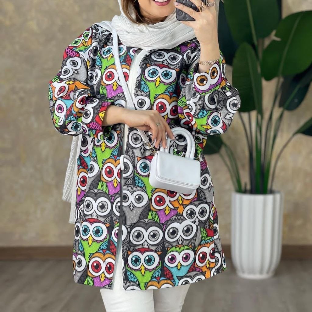 مانتو طرحدار زنانه