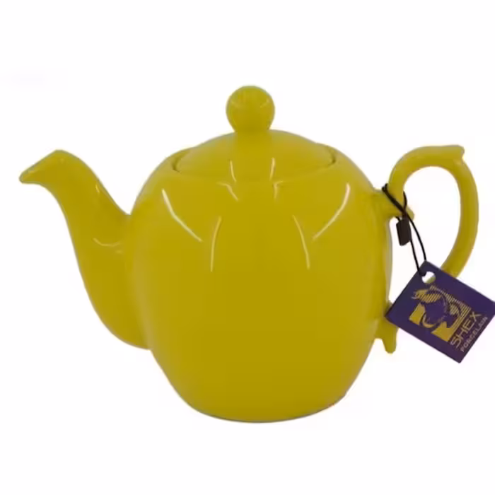 قوری شکس مدل گرد رنگی