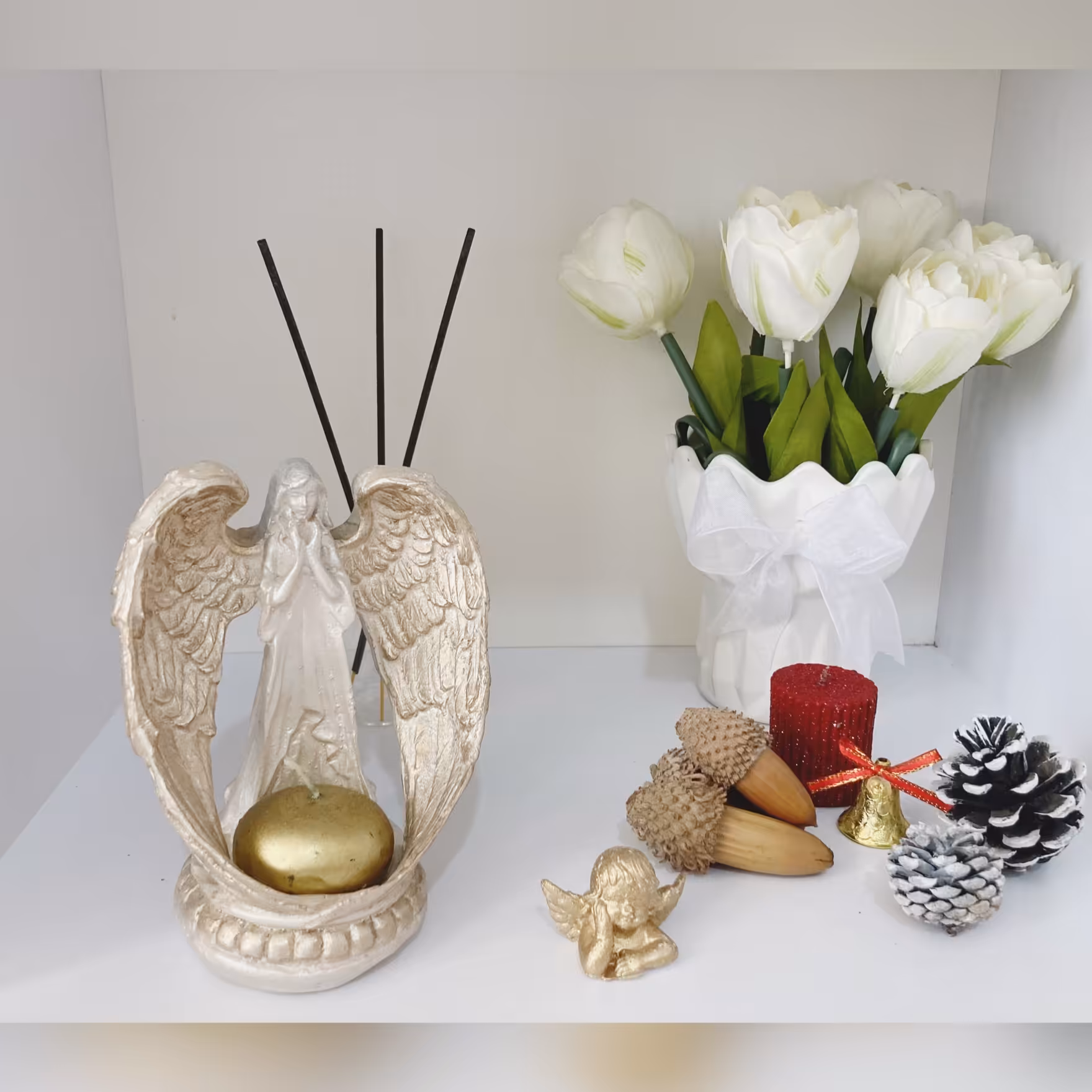 جاشمعی فرشته جنس پلی استر