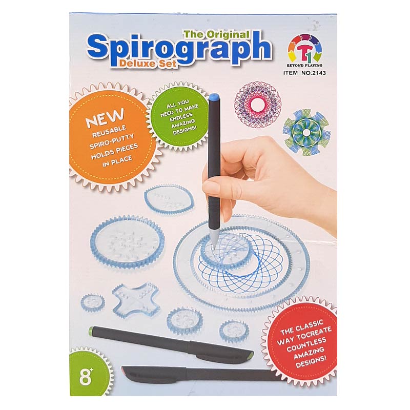 خرید طراحی با دوایر جادویی اقلیدس Spirograph کد 2143