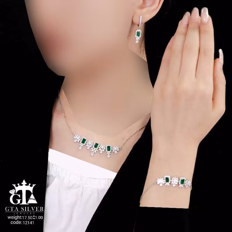 سرویس نقره میکرو زنجیری  10509-18.5