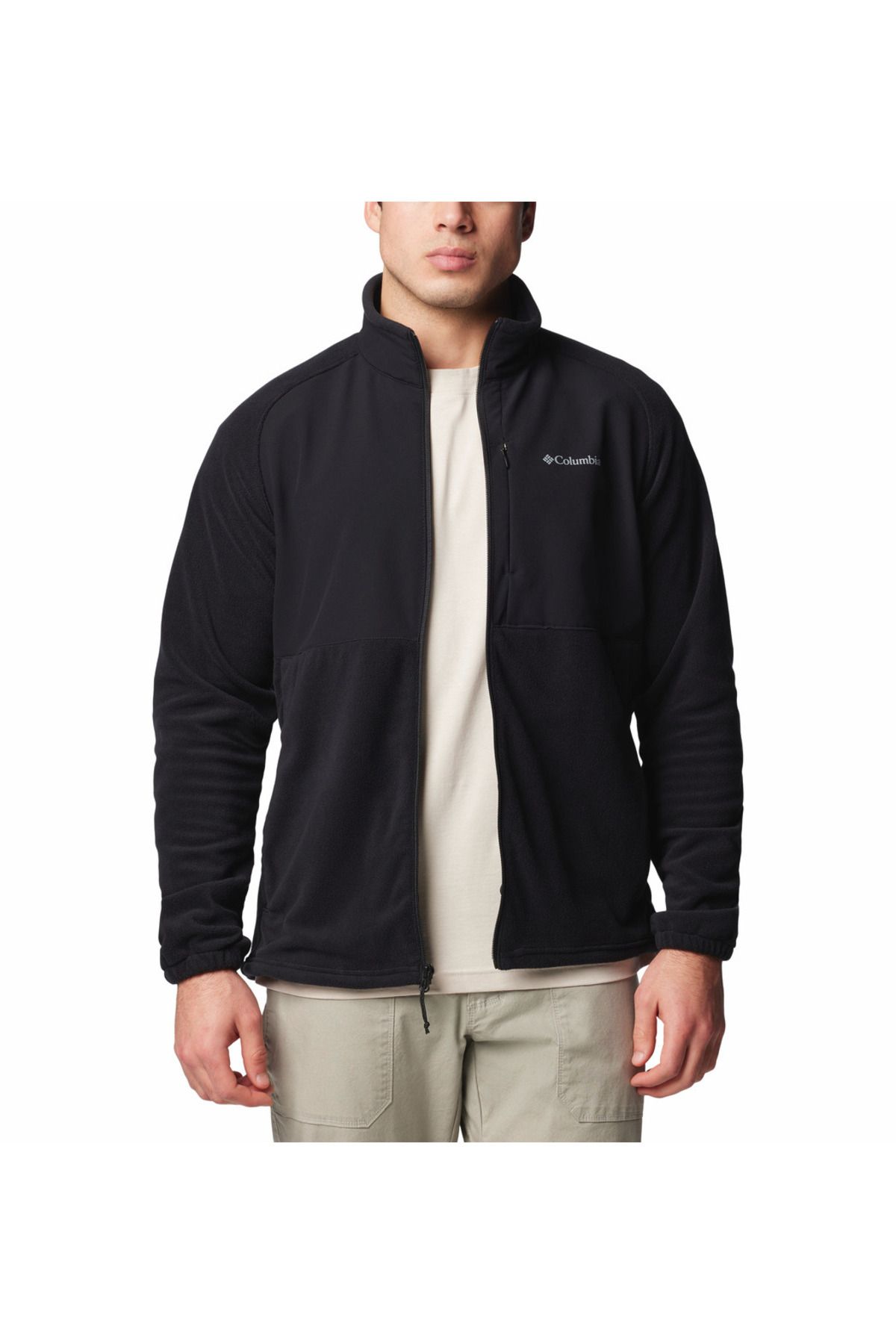 سافت شل و پلار ورزشی مشکی مردانه SAGE PEAK FULL TOP اورجینال Columbia