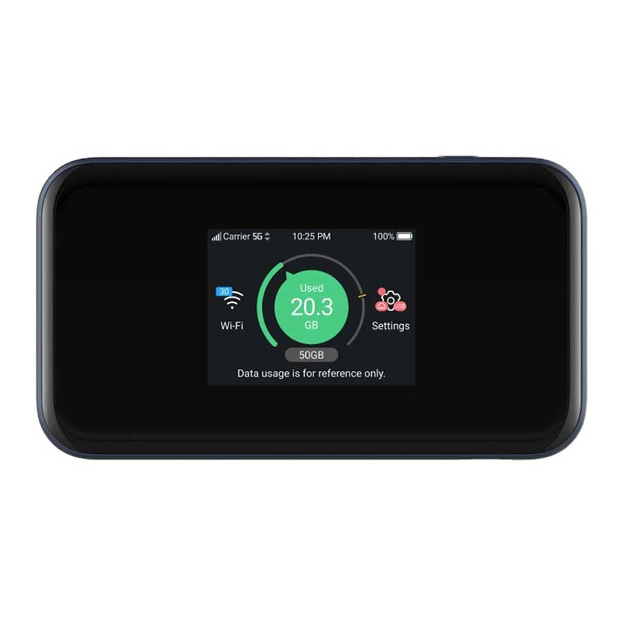 قیمت و خرید مودم روتر 5G TD-LTE بی‌سیم دوباند و قابل حمل زد تی ای مدل MU5001 | یاس ارتباط