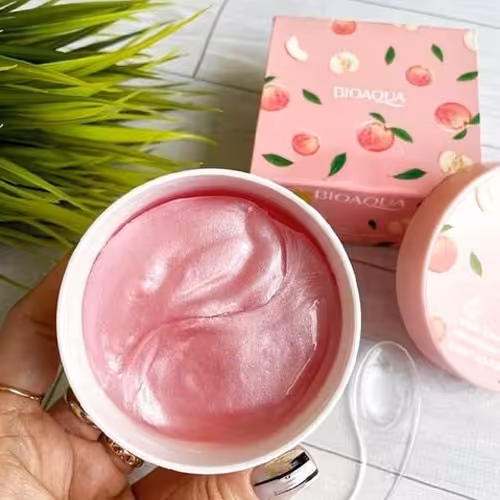 پچ زیر چشم هلو روشن کننده آبرسان جوانساز مرطوب کننده خنک کننده دور چشم شاداب کننده آبرسان پچ چشم