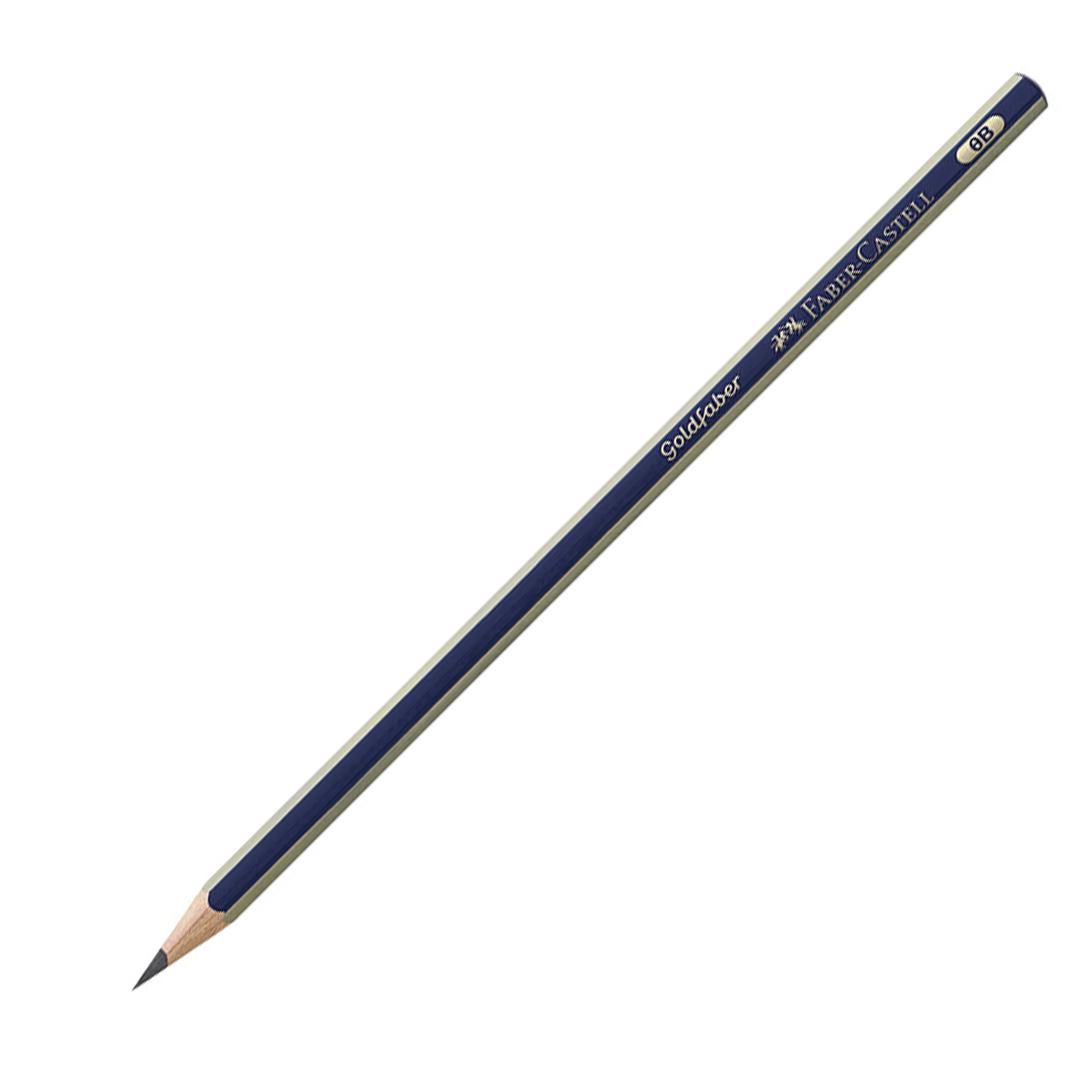 مداد طراحی فابر کاستل مدل گلد فابر 8B