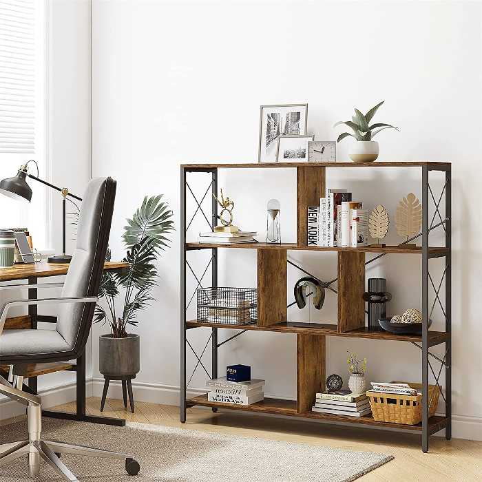 کتابخانه چوبین نورا مدل LIB-6 (هزینه ارسال بر عهده مشتری و پس کرایه)