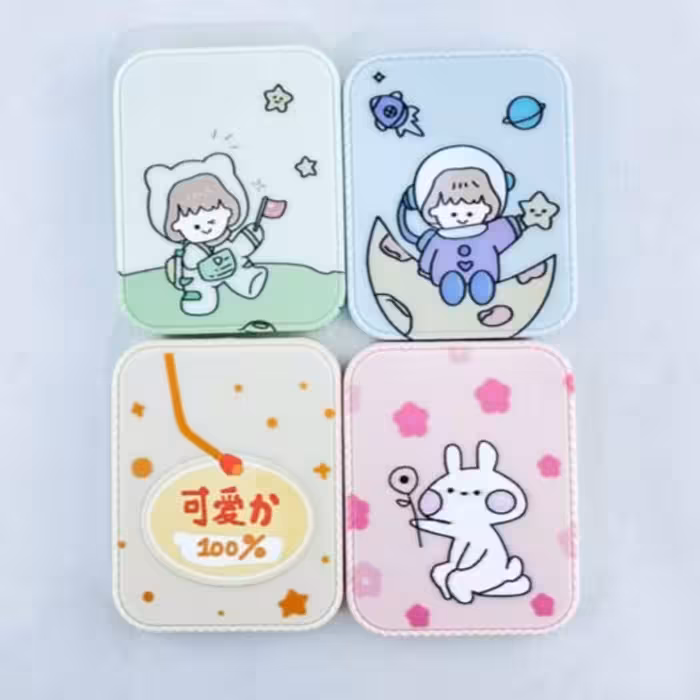 آینه قالب مربعی شانه دار فانتزی مینگپای