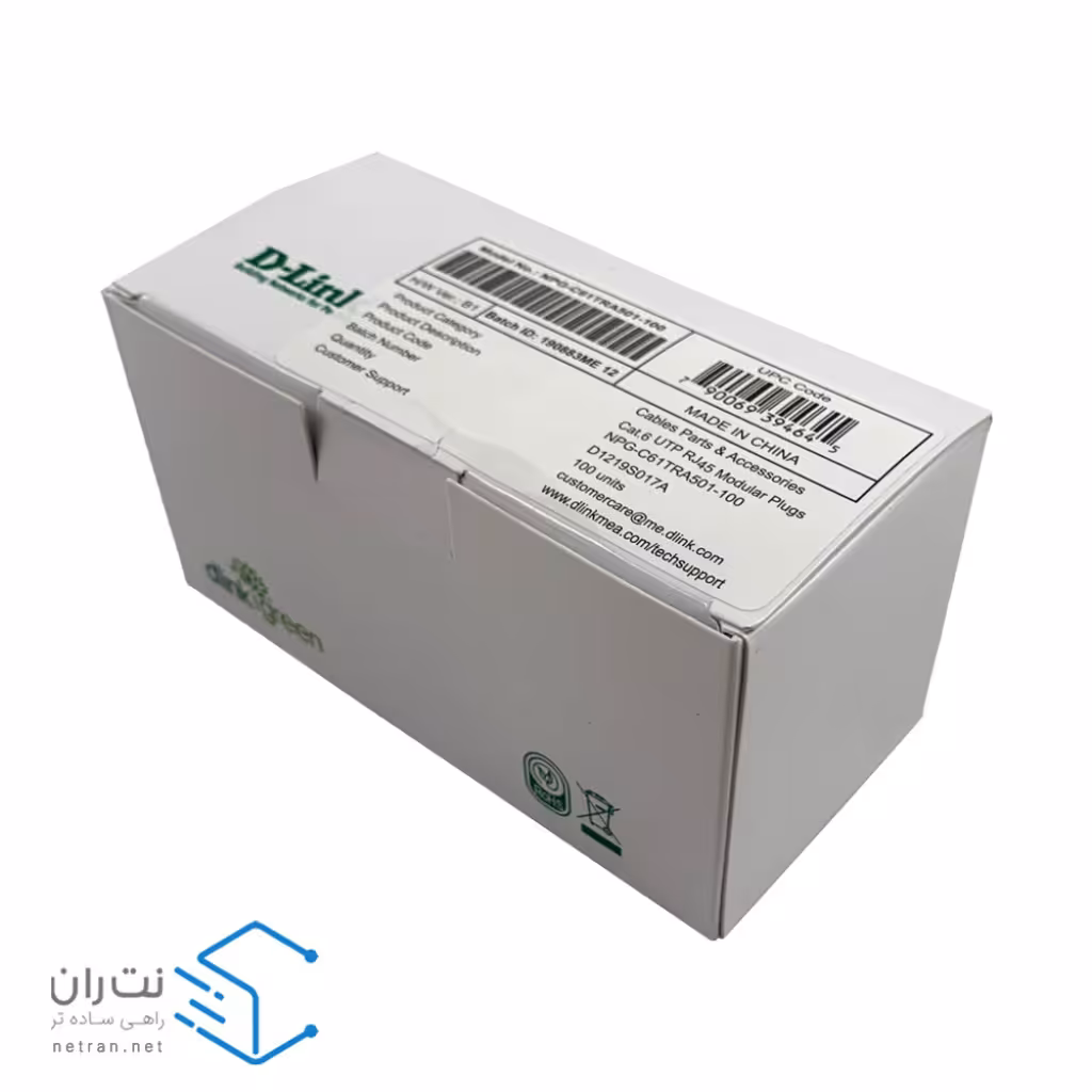 لیست قیمت و مشخصات سوکت شبکه دی لینک Cat6 UTP | نت‌ران