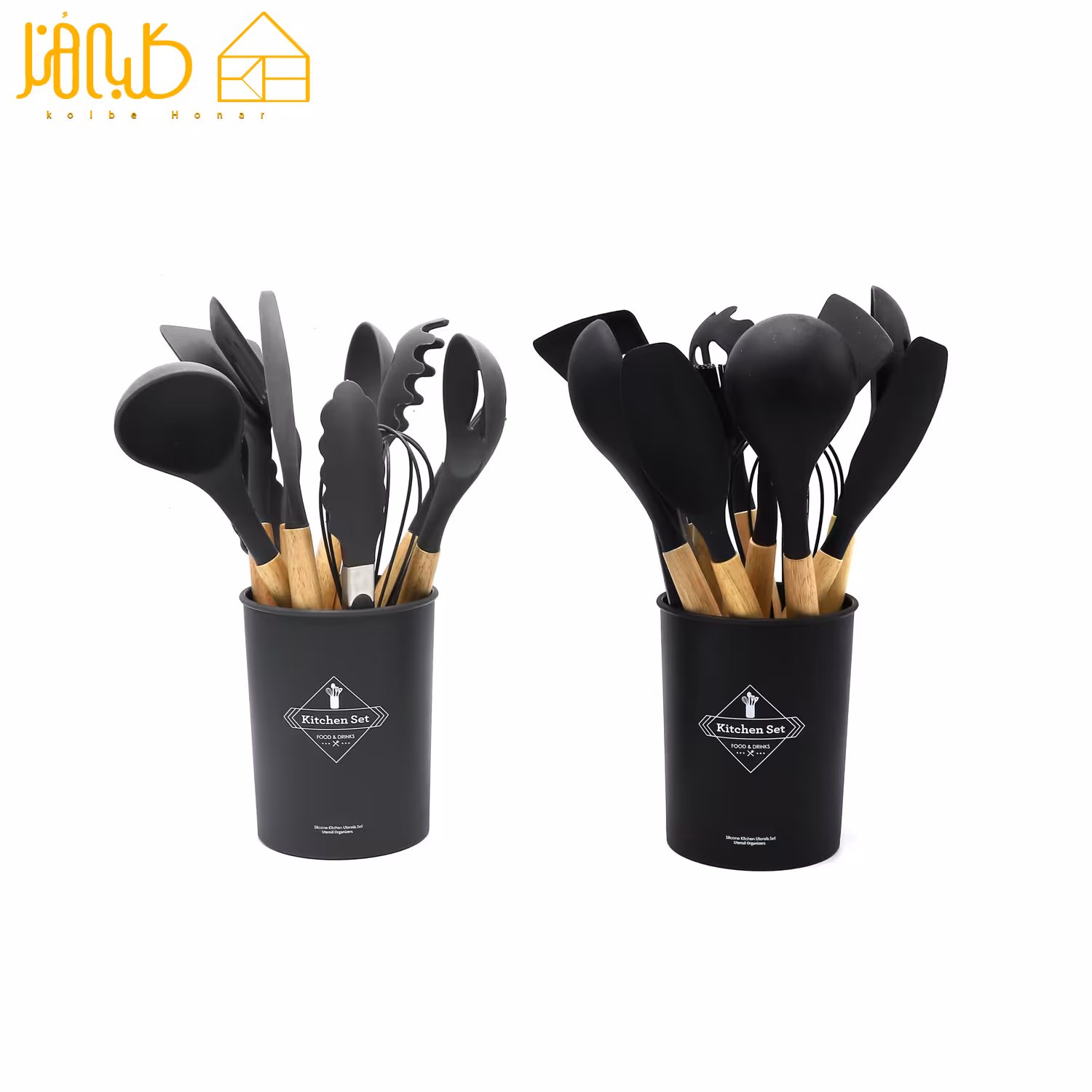 ست کفگیر ملاقه 12 پارچه