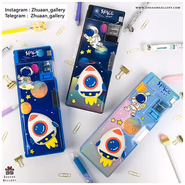 جامدادی مگنتی Space Man فضانورد برجسته