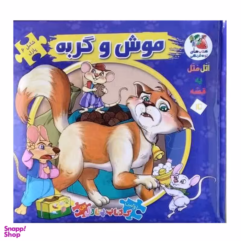 کتاب پازل موش و گربه اثر مهدی مردانی انتشارات سایه گستر