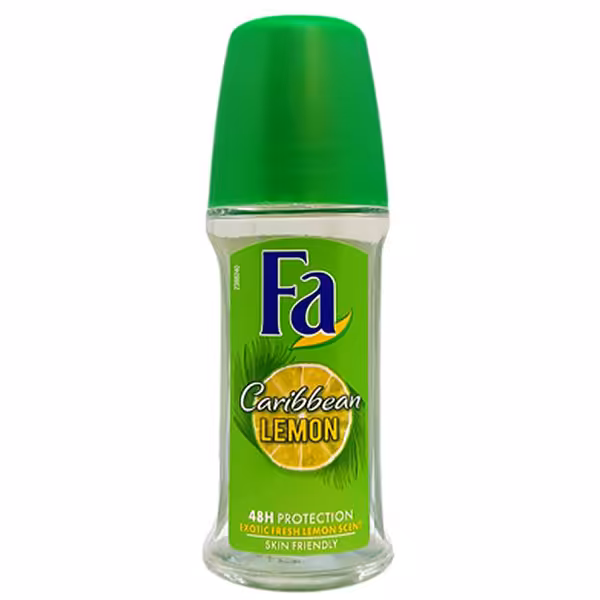 رول ضد تعریق زنانه فا مدل Caribbean Lemon حجم 50 میلی لیتر