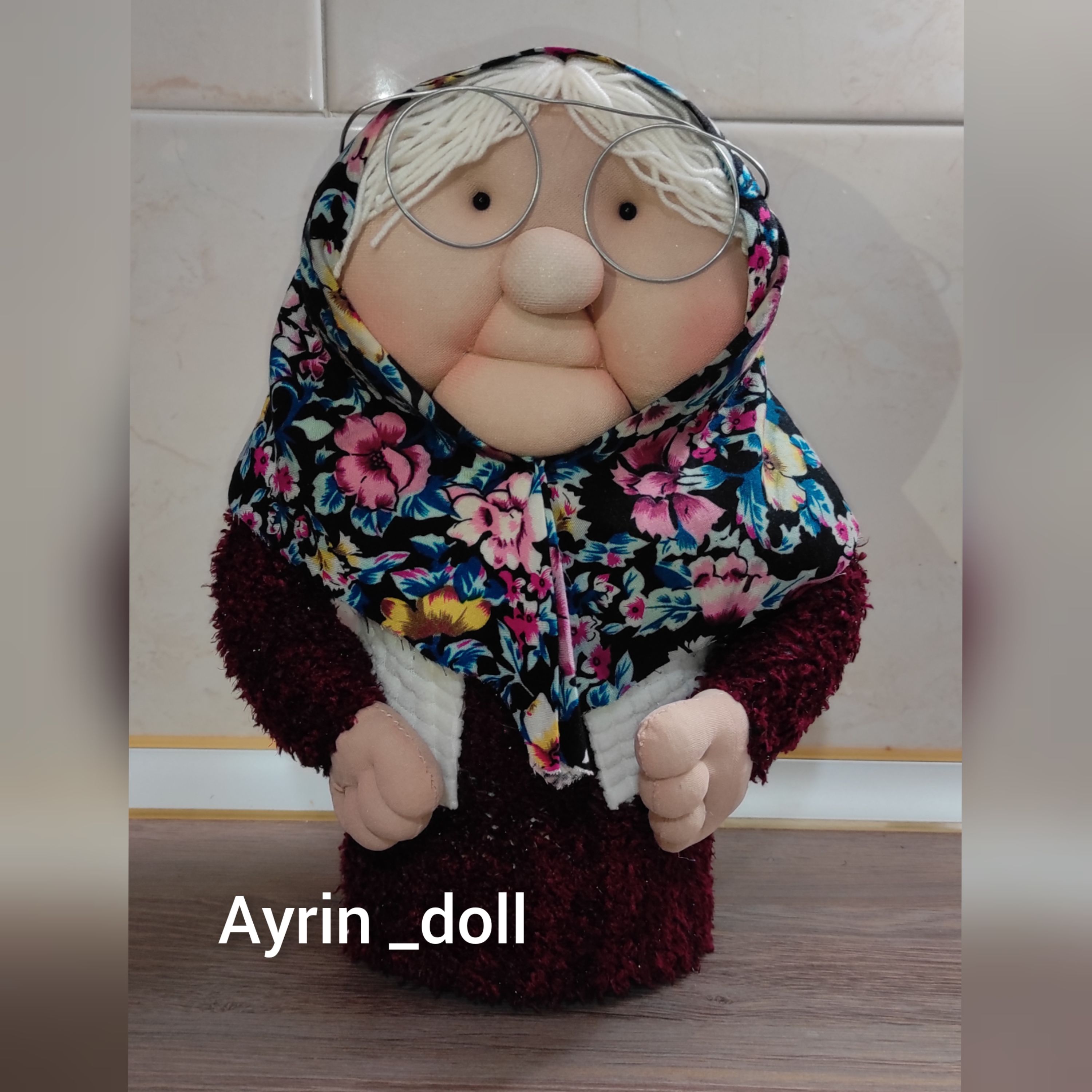 عروسک ننه سرما یلدایی 30سانتی متر