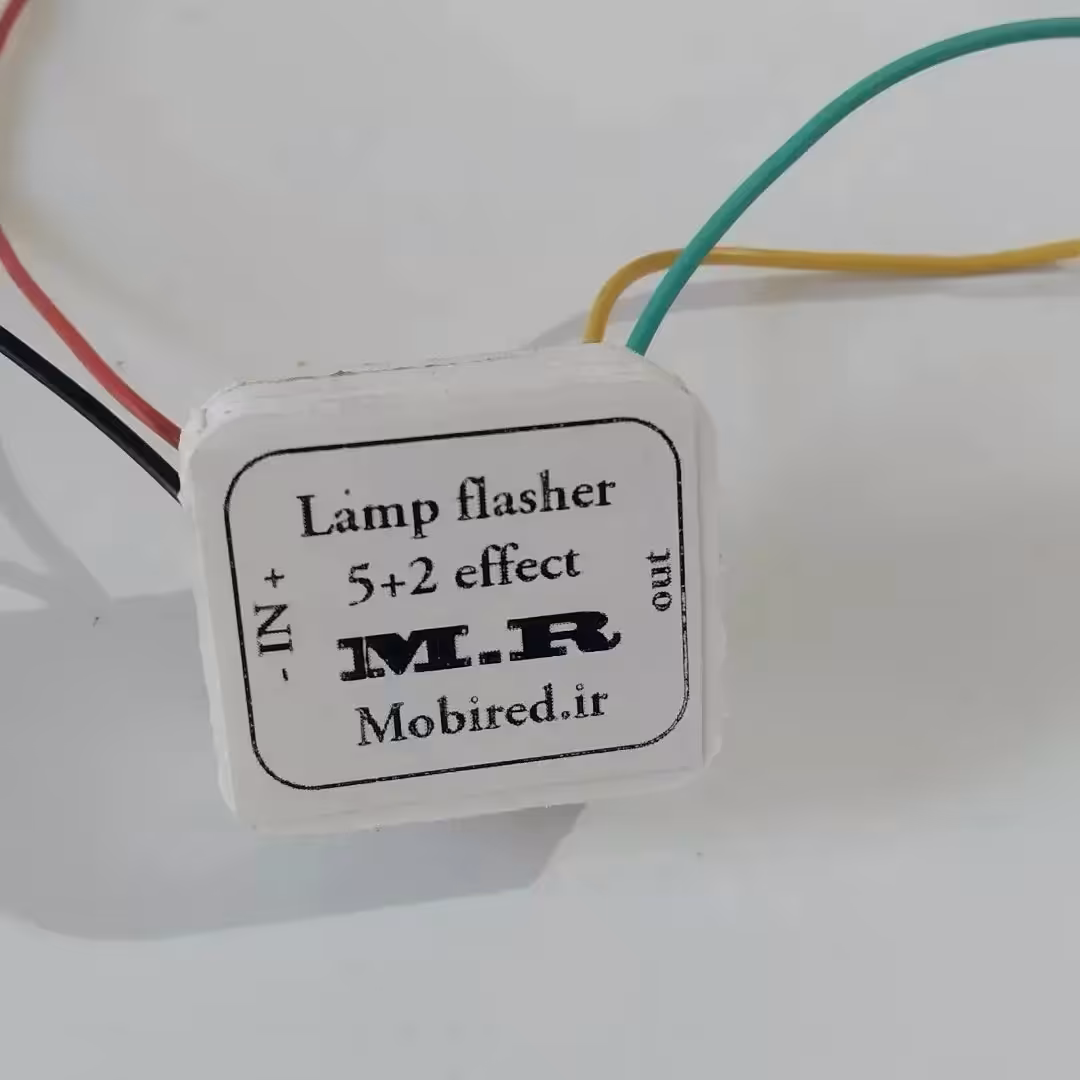 فلاشر لامپ موتورسیکلت و خودرو تک کانال 