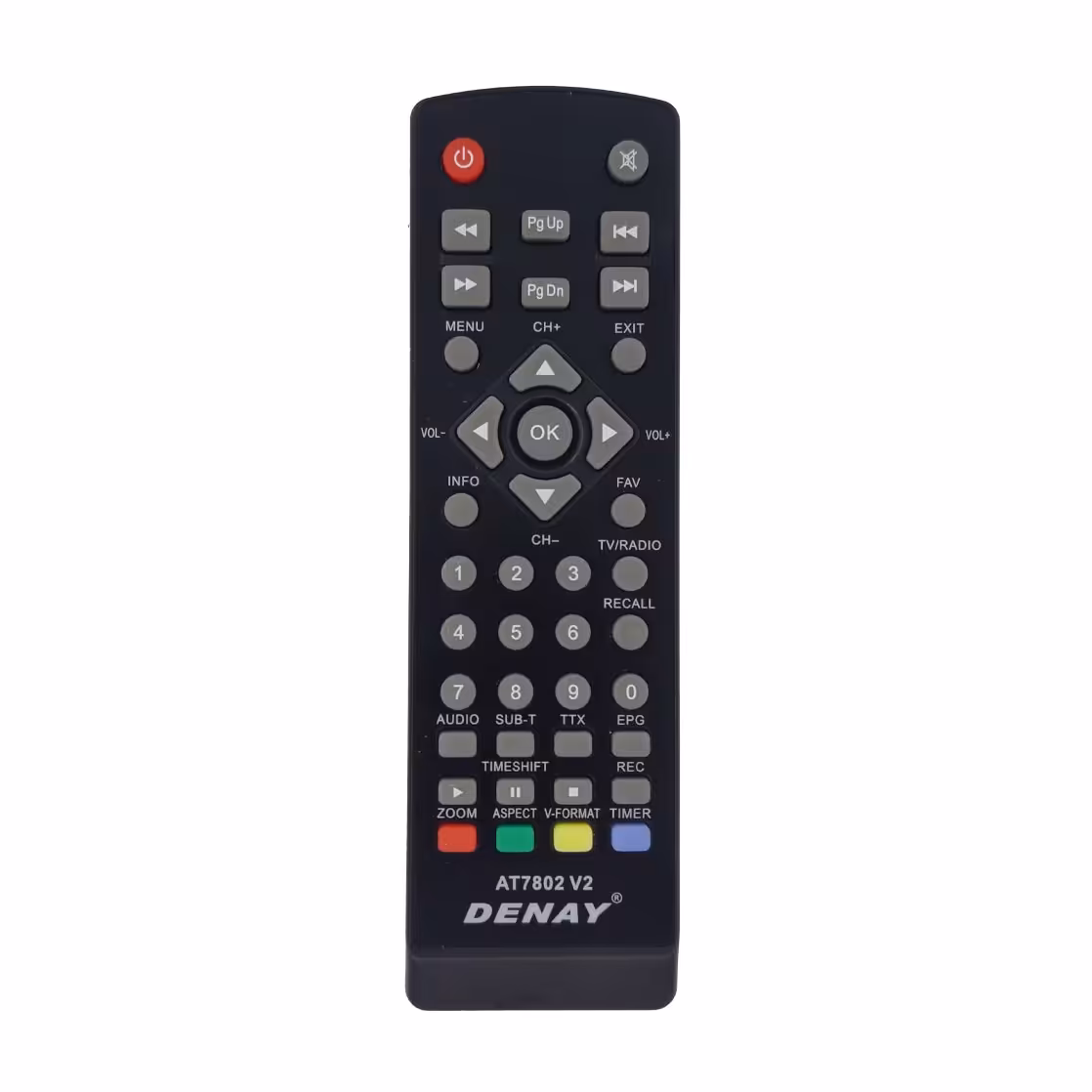 کنترل گیرنده دیجیتال دنای DENAY مدل AT7802 V2 