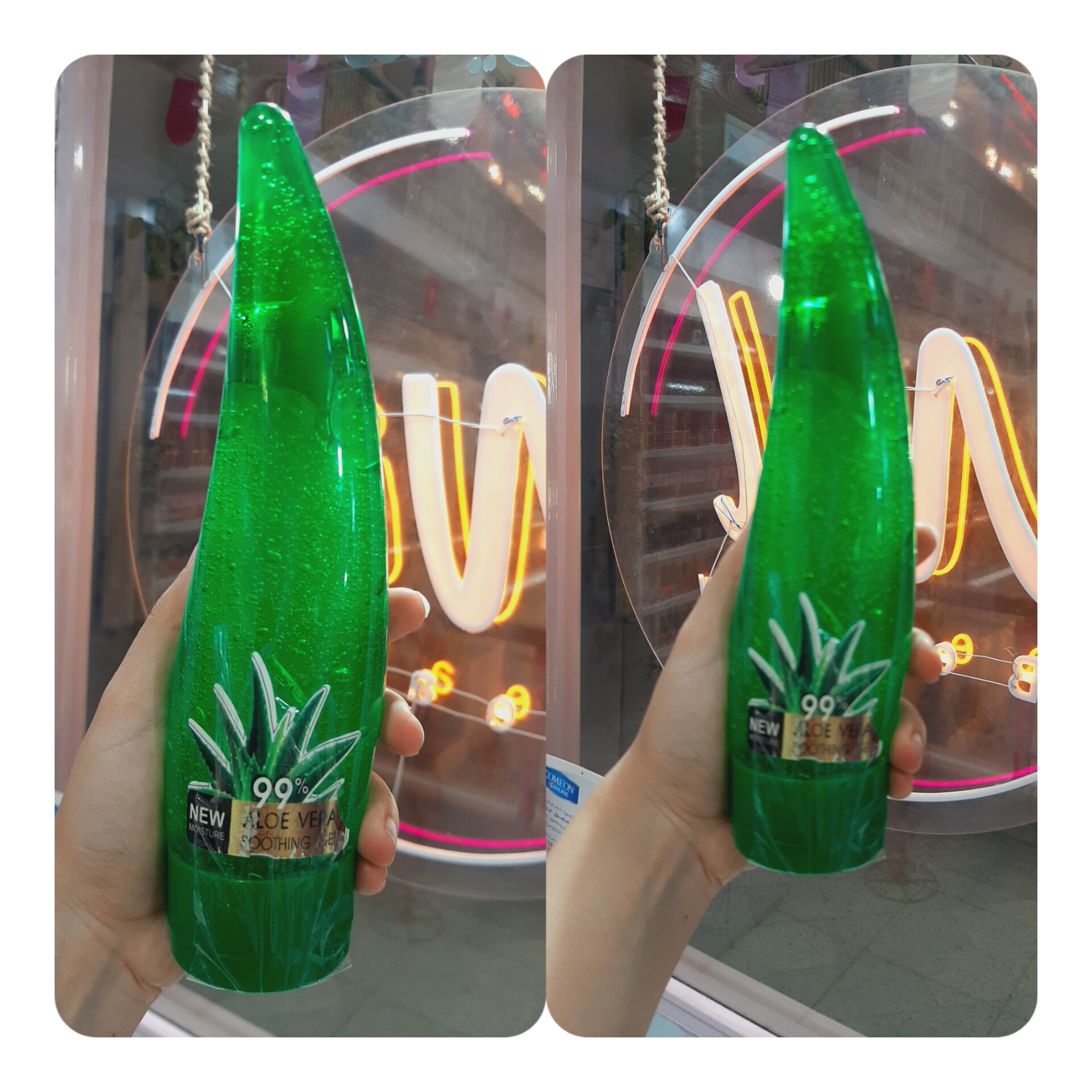 ژل آلوورا آبرسان و ضد چروک پوست آلوئه ورا 99درصد