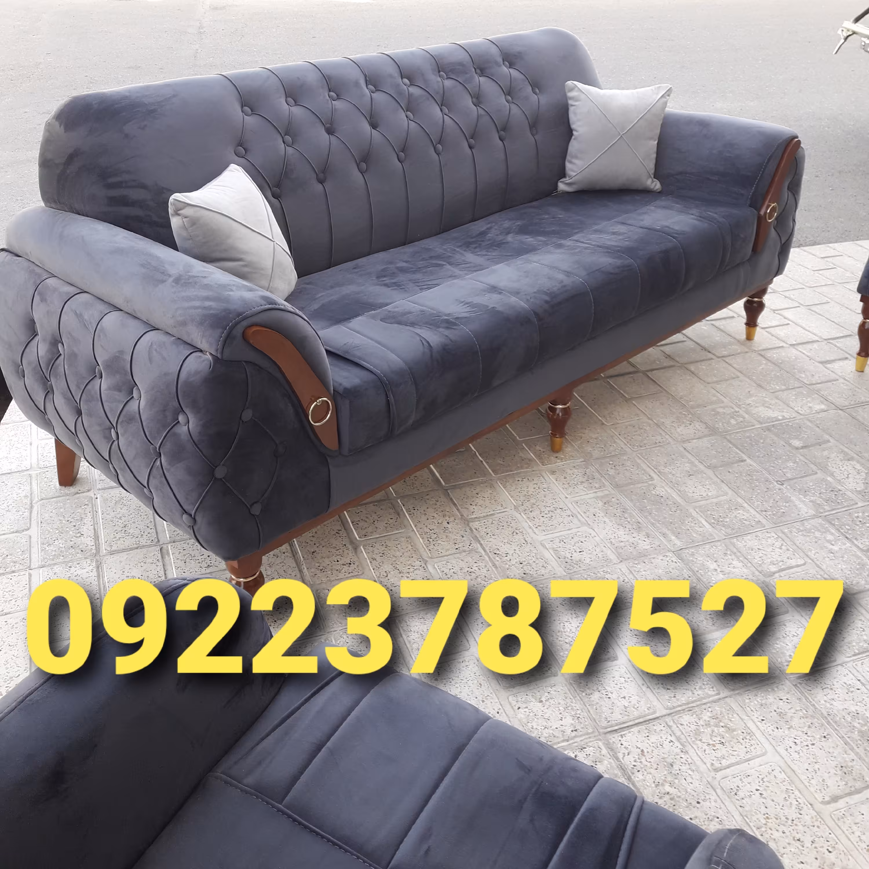 مبل پاریس جذاب ست 7 نفره با متریال عالی