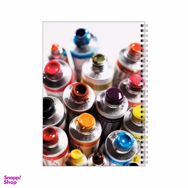 دفتر مشق 80 برگ بامبیلیپ طرح رنگ روغن و اکرولیک کد 3202958