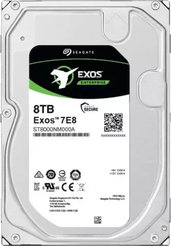 هارد اینترنال 8 ترابایت Seagate مدل EXOS 7E8 ST8000NM000A