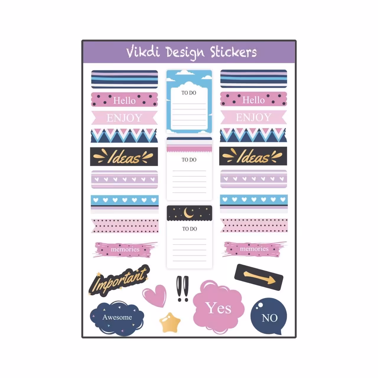 برچسب مدل برنامه ریزی و پلنر بنفش