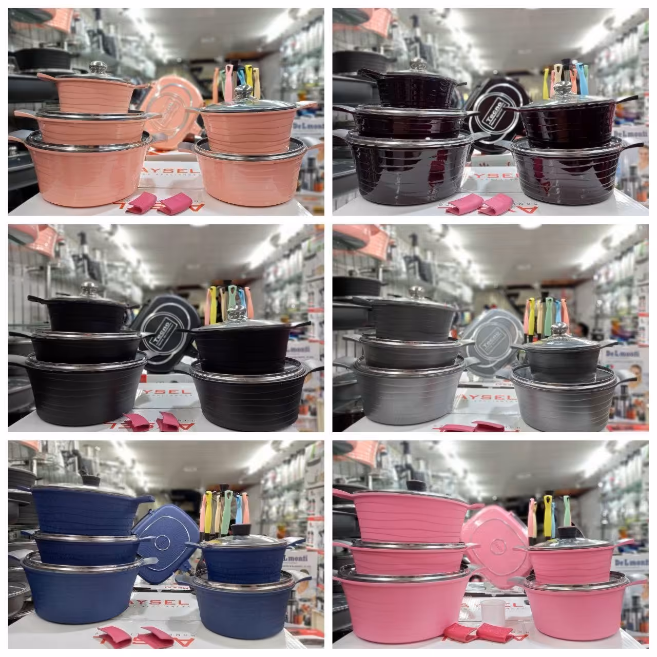 سرویس 22 پارچه قابلمه تکنو طرح ونوس 