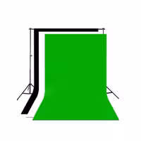 پایه فون پرتابل 803 همراه با سه عدد فون 2×3 (سبز،مشکی،سفید)