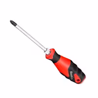 پیچ گوشتی تکی ضربه خور 2*100 چهارسو دسته TPR رونیکس مدل RH-2970