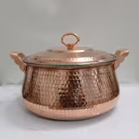 قابلمه مسی طرح دیگ سایز 1 (دو نفره ) نانو