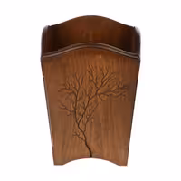 سطل زباله چوبی هوم آدیس مدل خزان کد BF 062