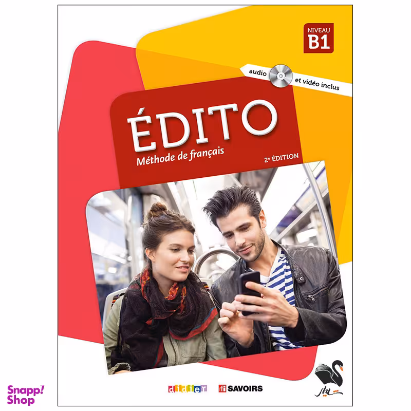 کتاب edito niveau b1 cd mp3 اثر جمعی از نویسندگان انتشارات Didier