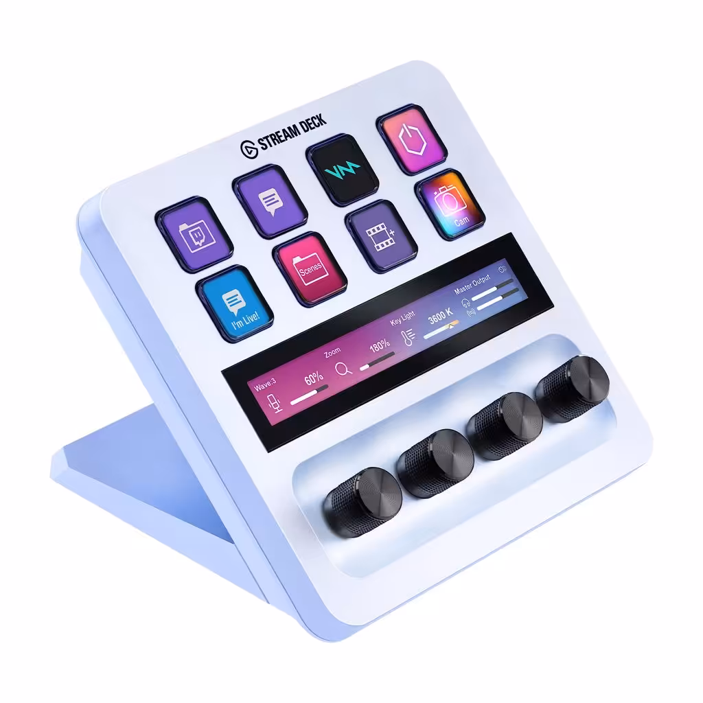 خرید استریم دک Elgato Stream Deck Plus White با بهترین قیمت