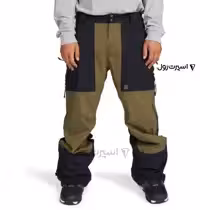 شلوار اسکی و اسنوبرد دی سی DC SQUADRON ADYTP03002 SNOW PANT OLIVE NIGHT