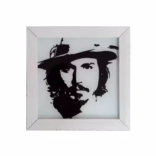 تابلوی ویترای مدل جانی دپ