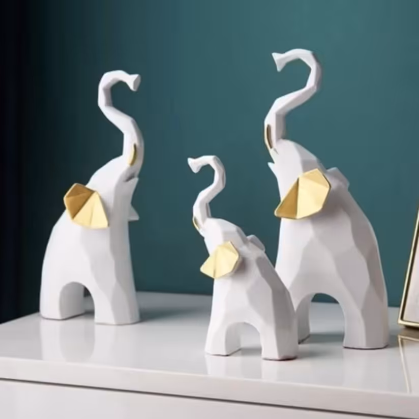 مجسمه فیل های مینیاتوری