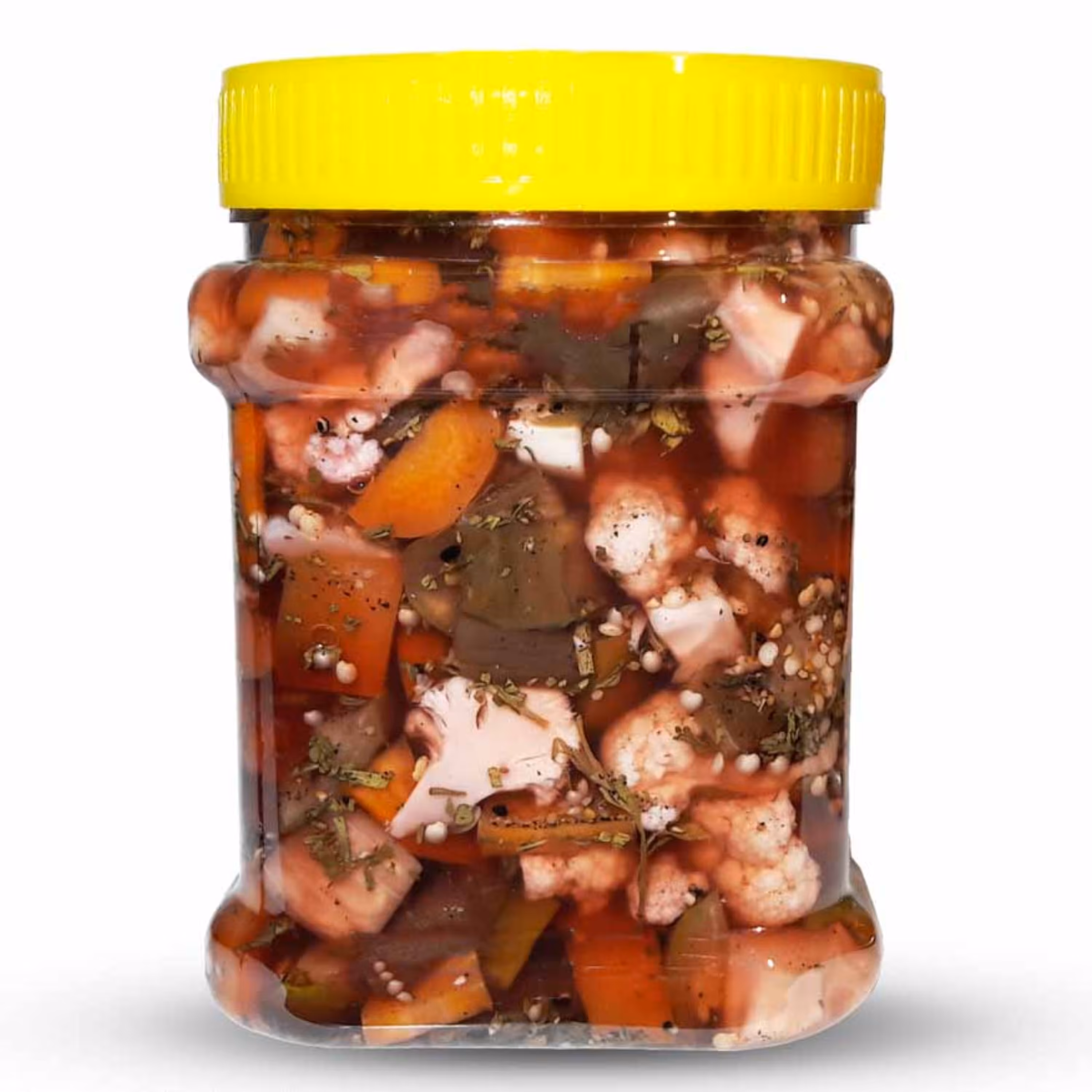 ترشی مخلوط خانگی (800 گرم)