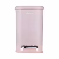 سطل زباله پدالی همارا صورتی