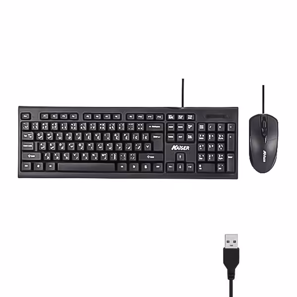 کیبورد و ماوس کایزر مدل KM-493