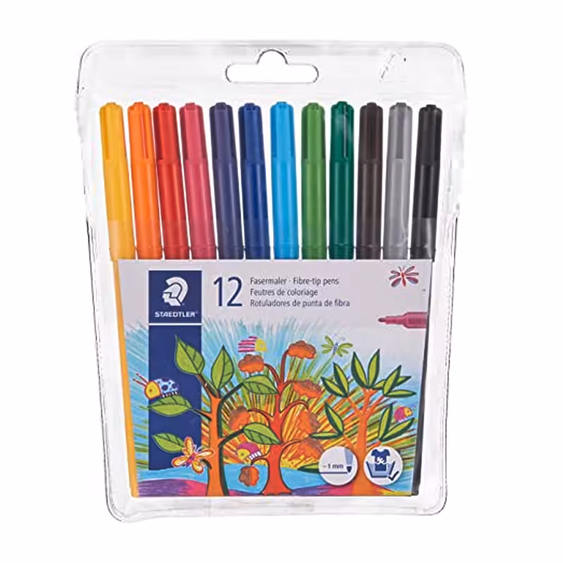 ماژیک رنگ آمیزی استدلر مدل 352 بسته 12 عددی