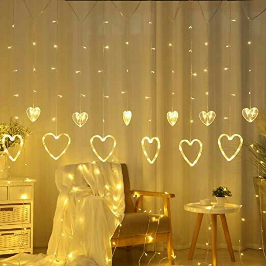 ریسه پرده ای قلبی