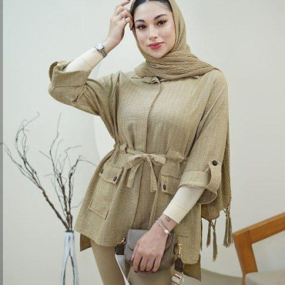 مانتو اسپرت زنانه بنگال تریلن بهاره مدل ققنوس