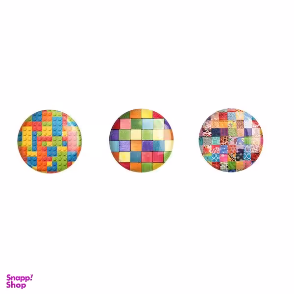 پیکسل ترمه طراحان ایده مدل چهل تیکه مجموعه 3 عددی