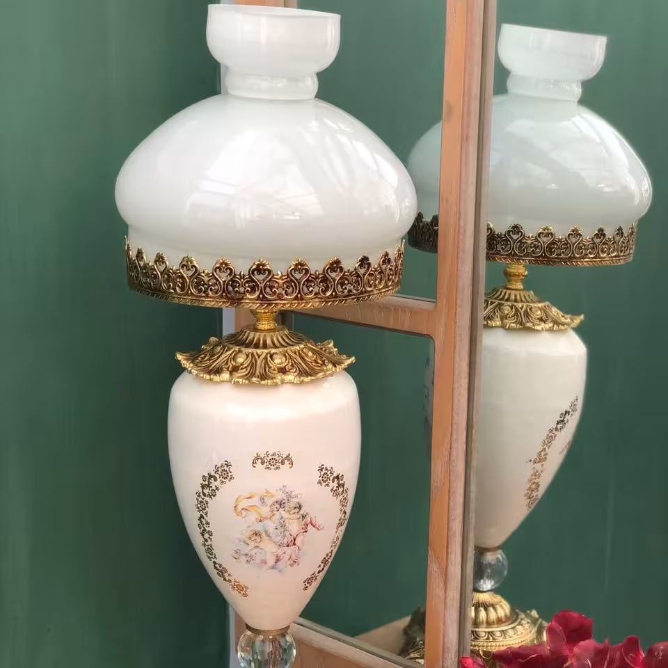 آباژور رو میزی مدل حباب قالپاقی 