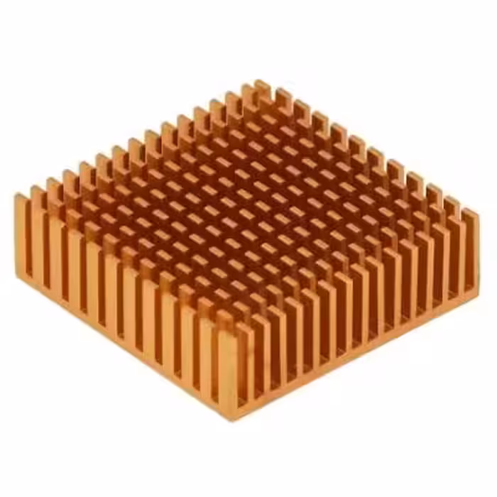 مجموعه 3 عددی هیت سینک طلایی مربعی سایز 50x50x15mm