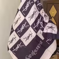 روسری نخی طرحYSL قواره 115