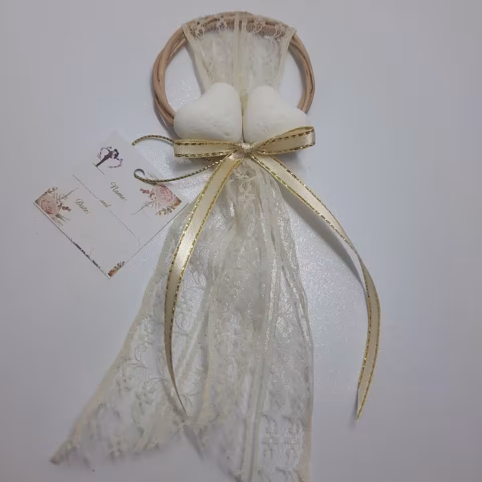 گیفت عقد و عروسی طرح قند قلبی  پک 10 عددی