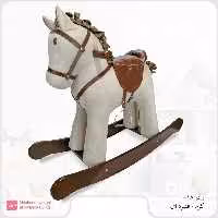 راکر اسب 18  ماه کرم قهوه ای اینفنسی Infancy