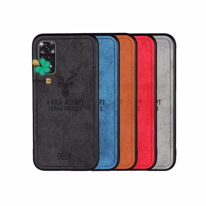 قاب گوشی شیائومی Xiaomi Redmi Note 11 Pro پارچه ای طرح گوزن