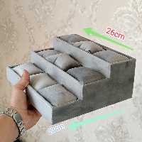 استند ساعت و دستبند 9 تایی سه طبقه