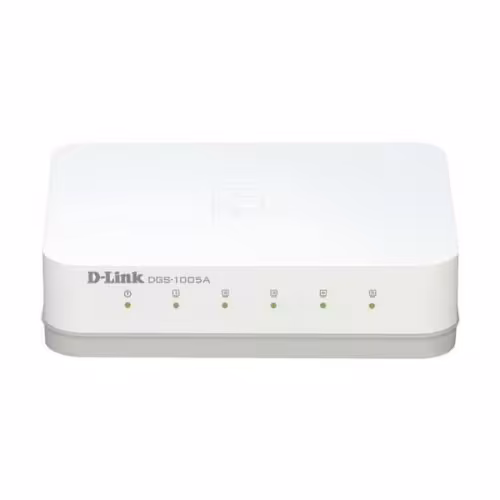 سوییچ دسکتاپ 5 پورت گیگابیتی دی-لینک مدل DGS-1005A